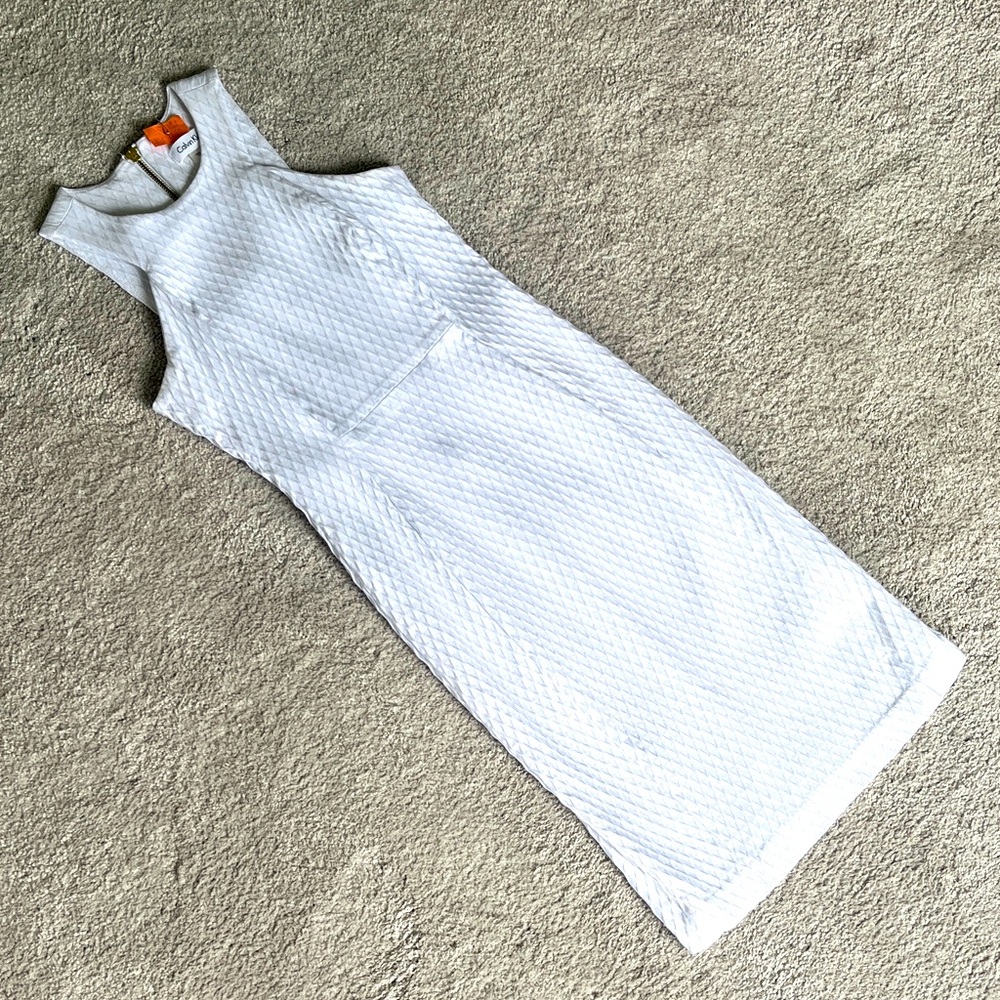 Calvin Klein white dress